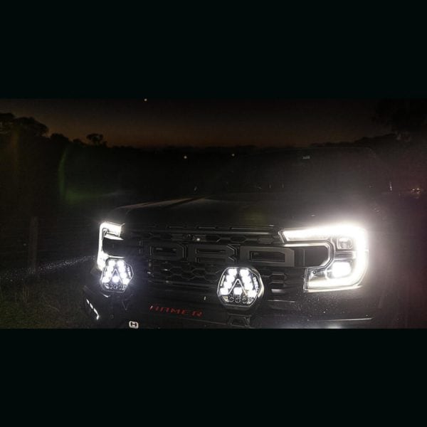 9" Hella Antares LED Aux Lamp Set