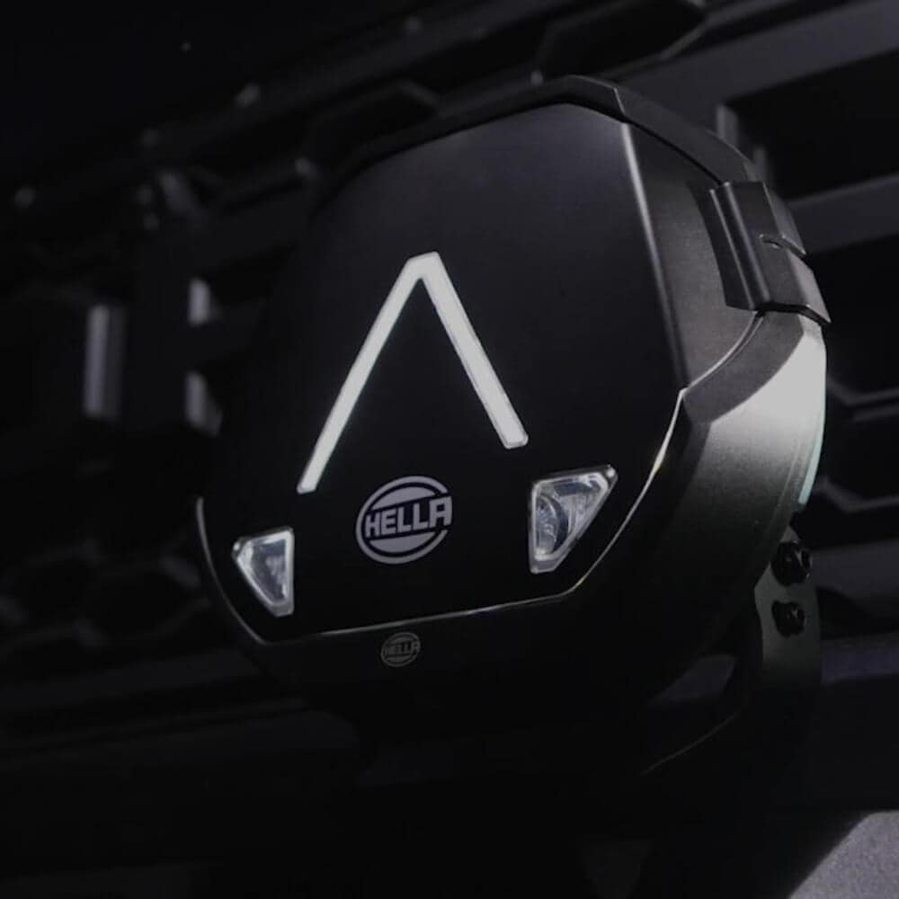 7" Hella Antares LED Aux Lamp Set