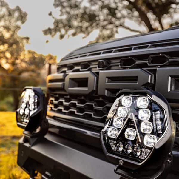 9" Hella Antares LED Aux Lamp Set